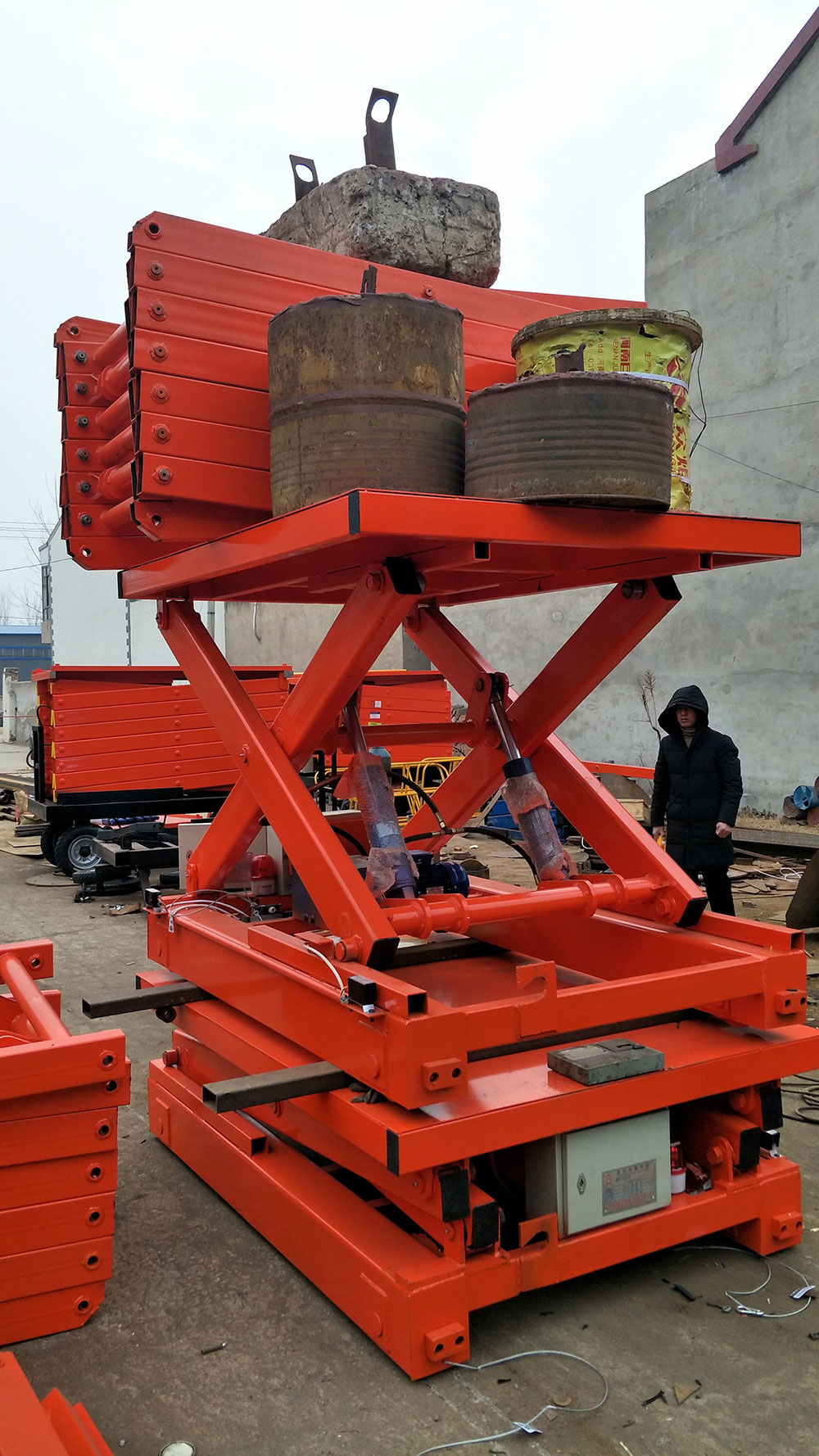 固定式液压升降平台