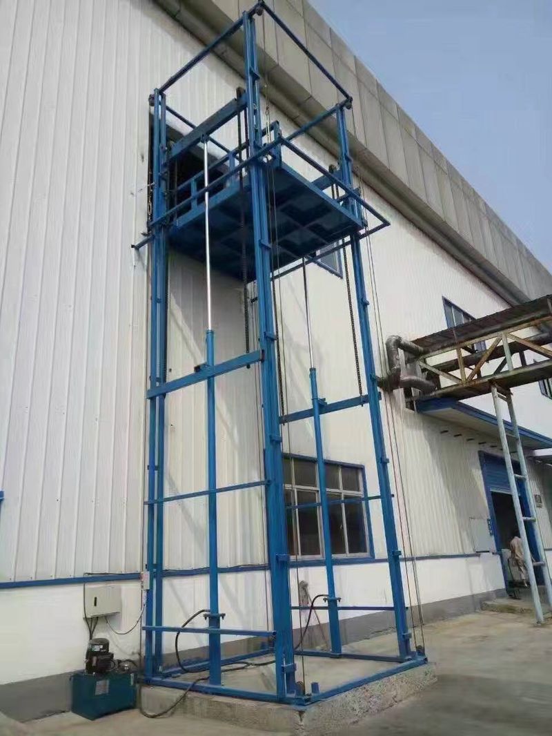 导轨式液压升降载货平台(货梯)