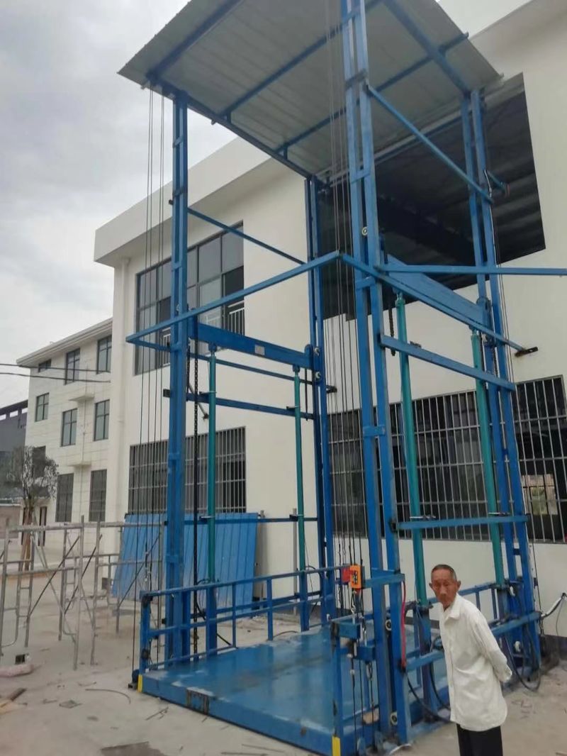 导轨式液压升降载货平台(货梯)